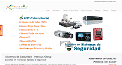 Desktop Screenshot of camarasdeseguridad.biz